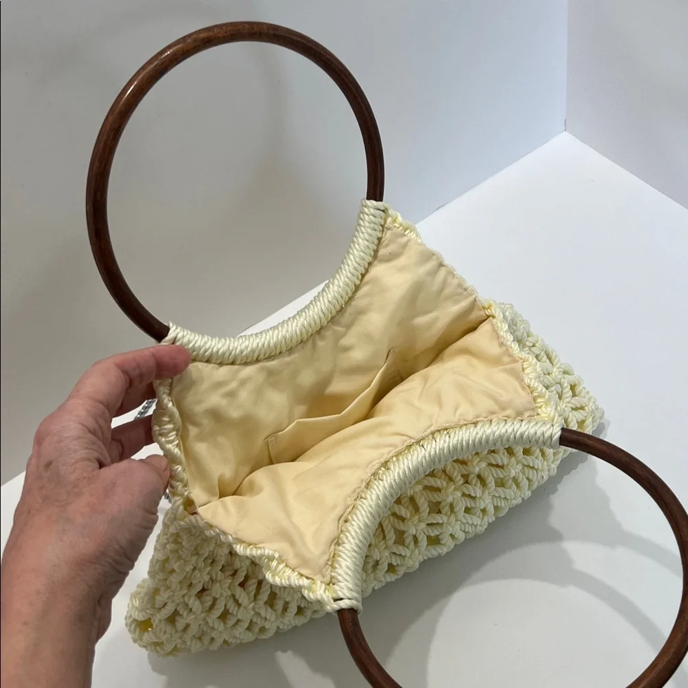 Vintage handmade macrame